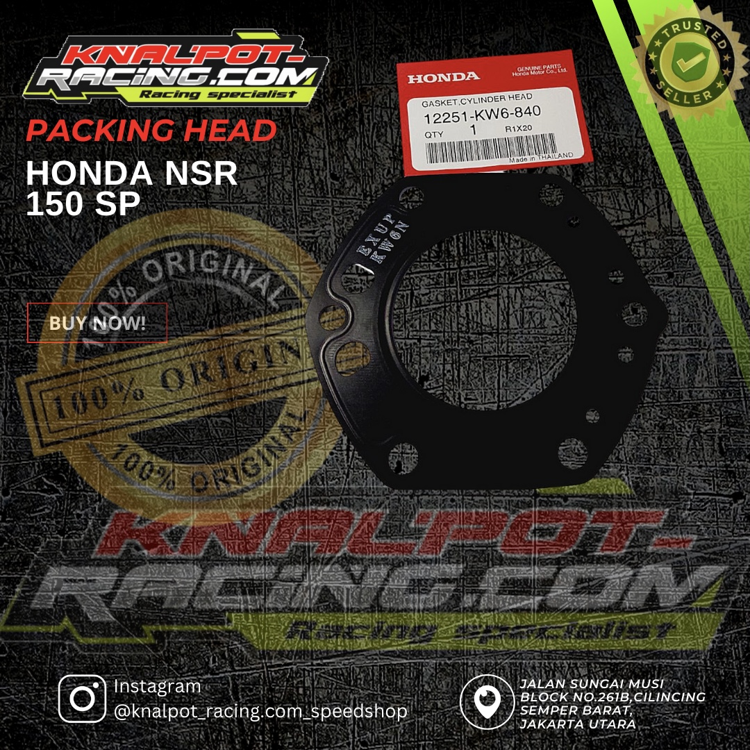 PAKING HEAD HONDA NSR 150 SP
